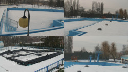 Areál koupaliště Hulín - sdružené snímky