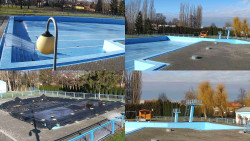 Areál koupaliště Hulín - sdružené snímky