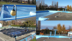 Areál koupaliště Hulín - sdružené snímky