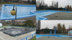 Areál koupaliště Hulín - sdružené snímky