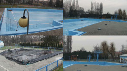 Areál koupaliště Hulín - sdružené snímky