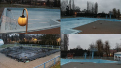 Areál koupaliště Hulín - sdružené snímky