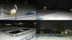 Areál koupaliště Hulín - sdružené snímky