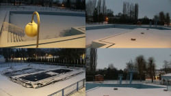 Areál koupaliště Hulín - sdružené snímky