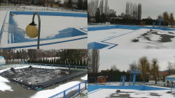 Areál koupaliště Hulín - sdružené snímky