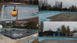 Areál koupaliště Hulín - sdružené snímky