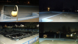 Areál koupaliště Hulín - sdružené snímky