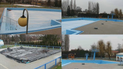 Areál koupaliště Hulín - sdružené snímky