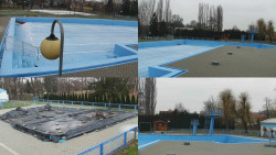 Areál koupaliště Hulín - sdružené snímky