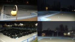 Areál koupaliště Hulín - sdružené snímky