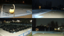 Areál koupaliště Hulín - sdružené snímky