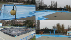 Areál koupaliště Hulín - sdružené snímky