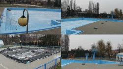 Areál koupaliště Hulín - sdružené snímky