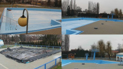 Areál koupaliště Hulín - sdružené snímky