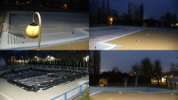 Areál koupaliště Hulín - sdružené snímky