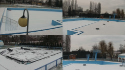 Areál koupaliště Hulín - sdružené snímky