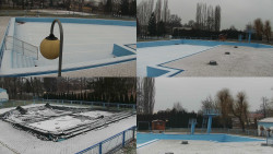 Areál koupaliště Hulín - sdružené snímky