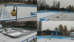 Areál koupaliště Hulín - sdružené snímky