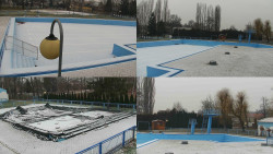 Areál koupaliště Hulín - sdružené snímky