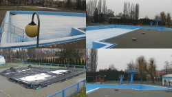 Areál koupaliště Hulín - sdružené snímky