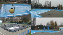 Areál koupaliště Hulín - sdružené snímky