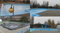 Areál koupaliště Hulín - sdružené snímky