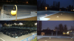 Areál koupaliště Hulín - sdružené snímky