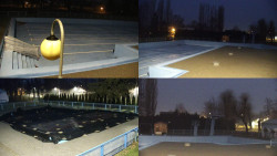 Areál koupaliště Hulín - sdružené snímky