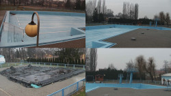 Areál koupaliště Hulín - sdružené snímky