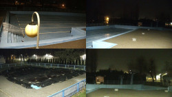 Areál koupaliště Hulín - sdružené snímky