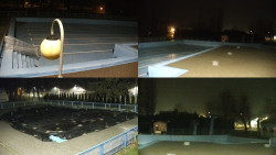 Areál koupaliště Hulín - sdružené snímky