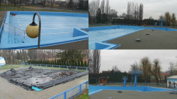 Areál koupaliště Hulín - sdružené snímky