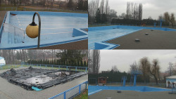 Areál koupaliště Hulín - sdružené snímky