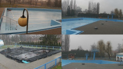 Areál koupaliště Hulín - sdružené snímky