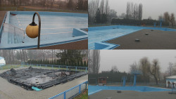 Areál koupaliště Hulín - sdružené snímky