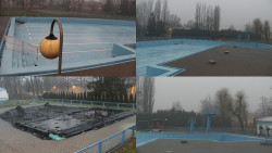 Areál koupaliště Hulín - sdružené snímky