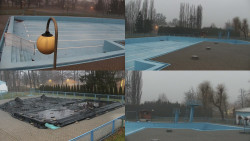 Areál koupaliště Hulín - sdružené snímky