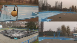 Areál koupaliště Hulín - sdružené snímky