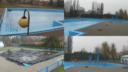 Areál koupaliště Hulín - sdružené snímky