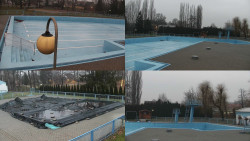 Areál koupaliště Hulín - sdružené snímky