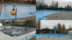 Areál koupaliště Hulín - sdružené snímky