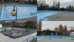 Areál koupaliště Hulín - sdružené snímky