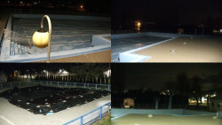 Areál koupaliště Hulín - sdružené snímky