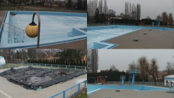 Areál koupaliště Hulín - sdružené snímky