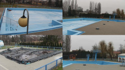 Areál koupaliště Hulín - sdružené snímky