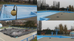 Areál koupaliště Hulín - sdružené snímky