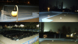 Areál koupaliště Hulín - sdružené snímky