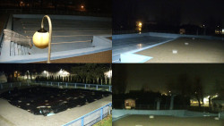 Areál koupaliště Hulín - sdružené snímky