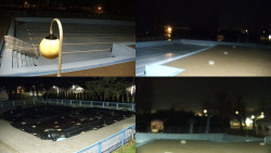 Areál koupaliště Hulín - sdružené snímky