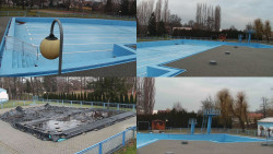 Areál koupaliště Hulín - sdružené snímky